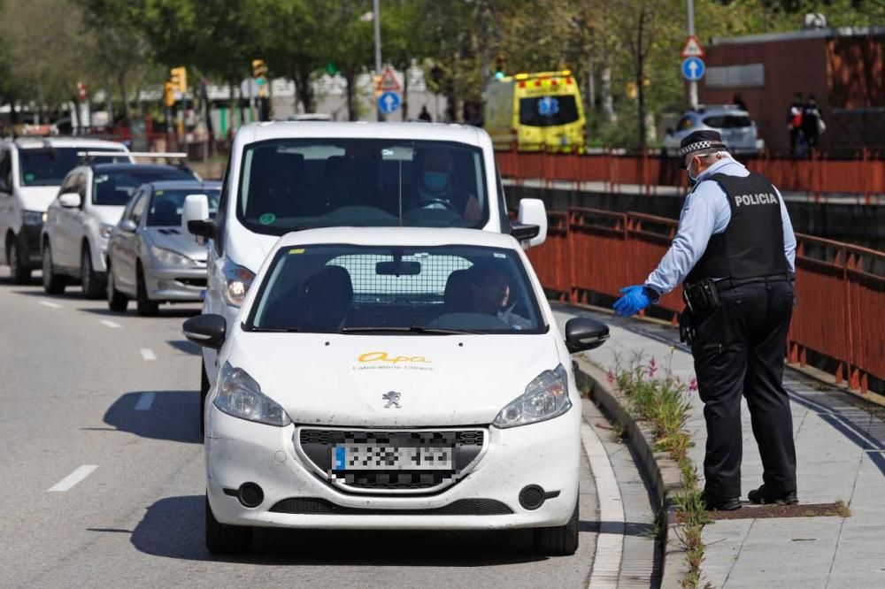 Més controls policials dintre de Girona