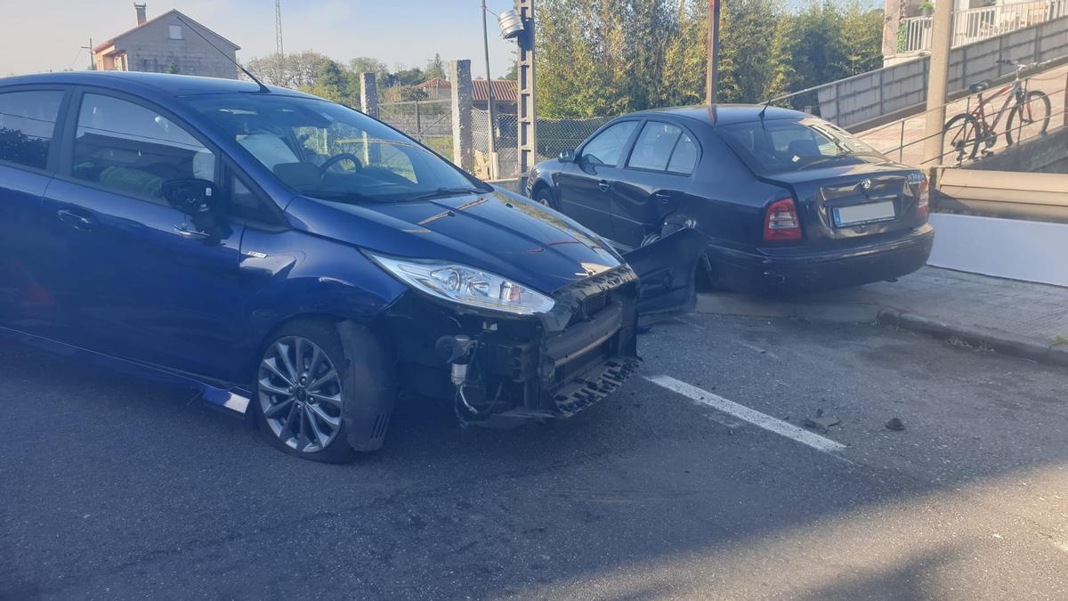 El accidente de tráfico ocurrió en Corvillón.