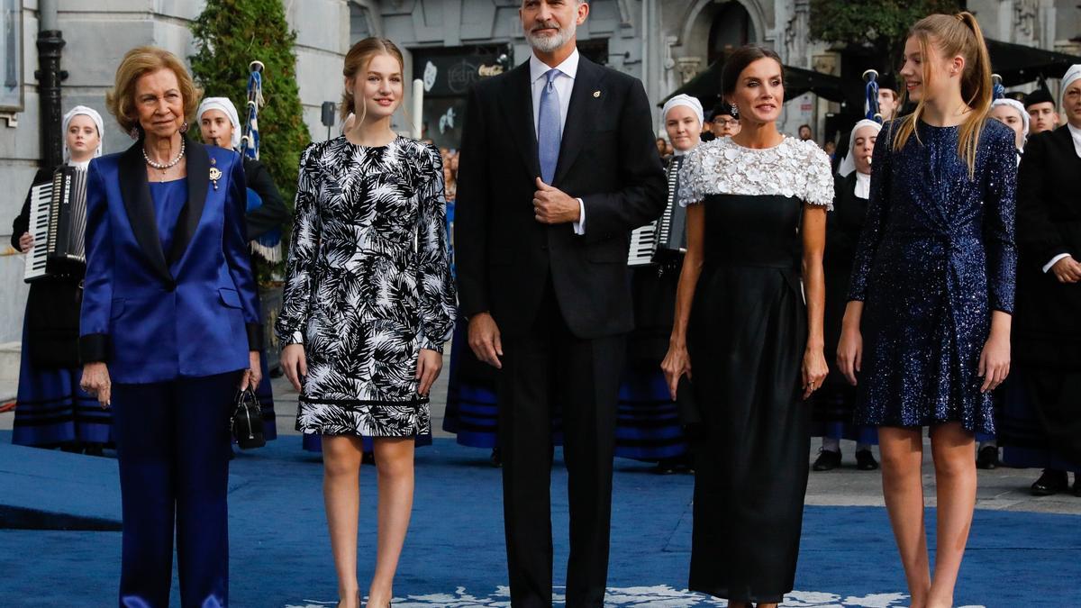 Premios Princesa de Asturias 2022: los looks de la reina Letizia, la princesa Leonor y la infanta Sofía