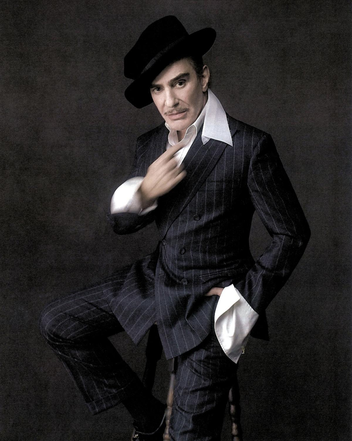 El diseñador Galliano.