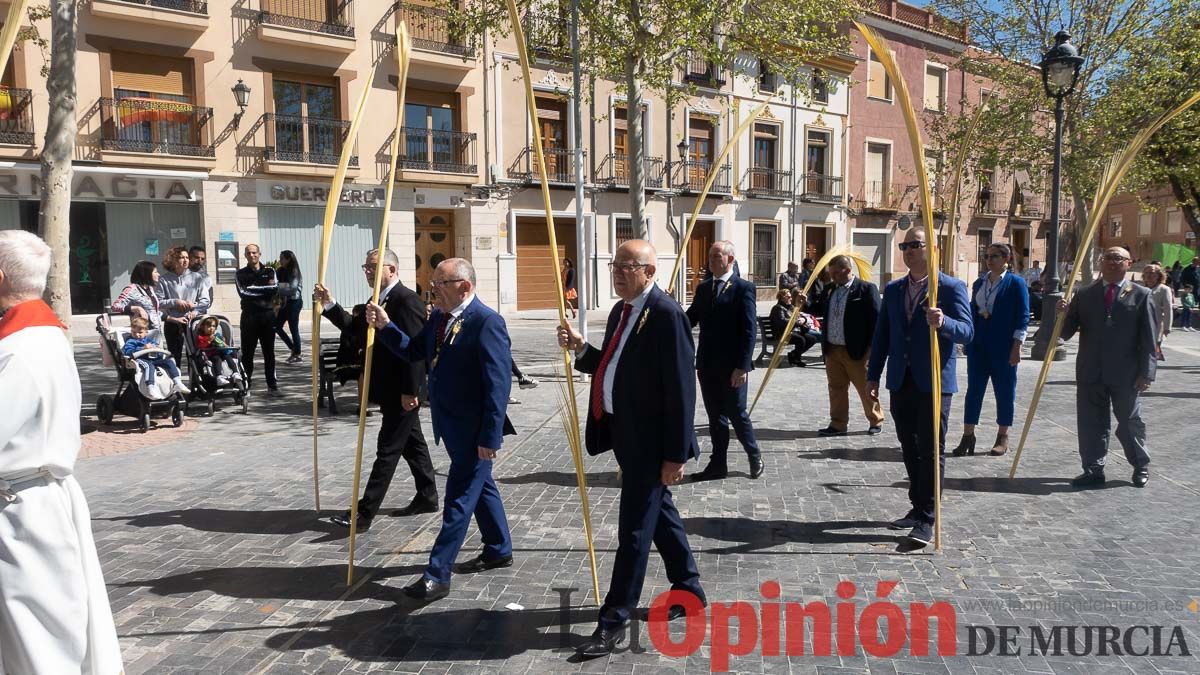 Procesión de Domingo de Ramos en Caravaca