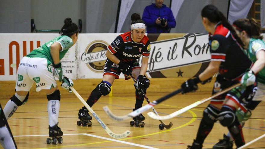 Natasha Lee, el emblema del Telecable Gijón de hockey sobre patines, anuncia su retirada al final de la temporada