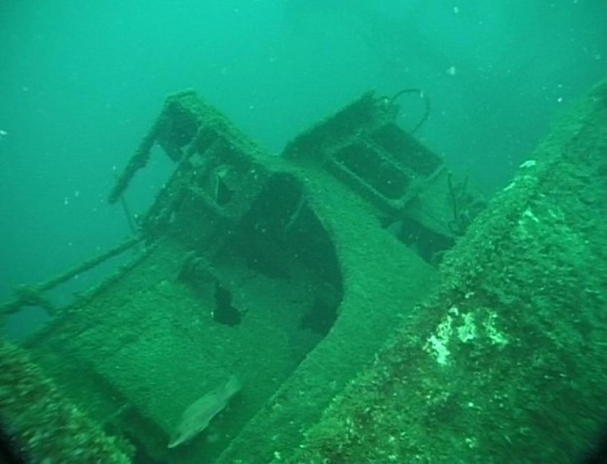 Costado de estribor del pesquero Achondo.