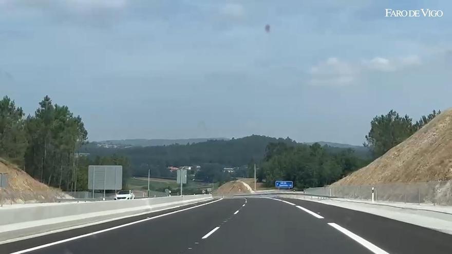 Abre al tráfico el enlace de la AG-59 en Pontevea