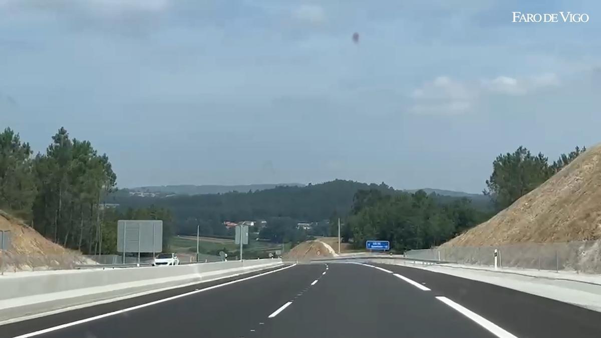Abre al tráfico el enlace de la AG-59 en Pontevea