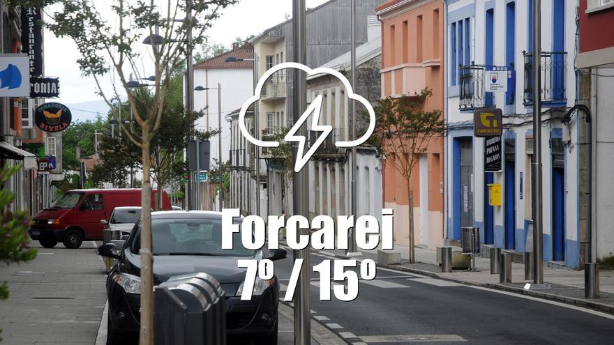 El tiempo en Forcarei: previsión meteorológica para hoy, domingo 5 de mayo