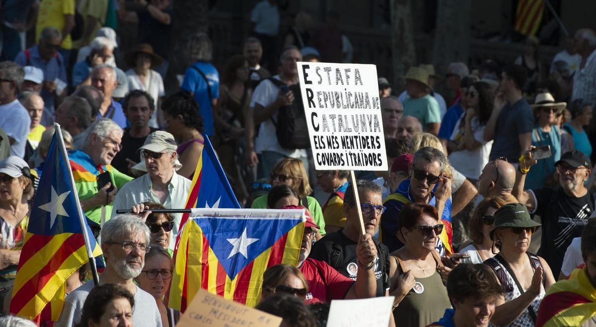 Puigdemont aparece en Barcelona después de siete años