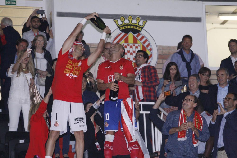 Celebració de l'ascens a Montilivi