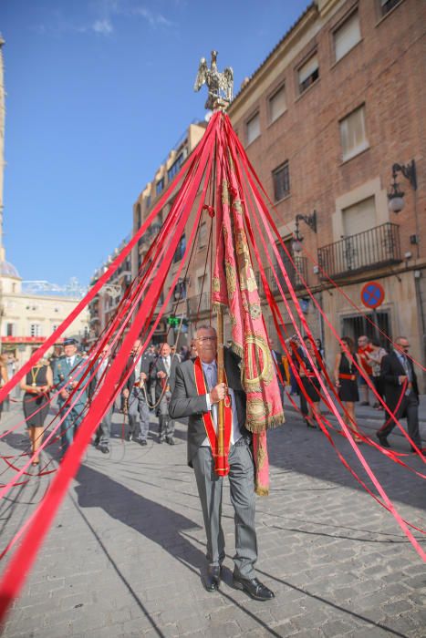 Procesión cívica de la Enseña del Oriol en Orihuela