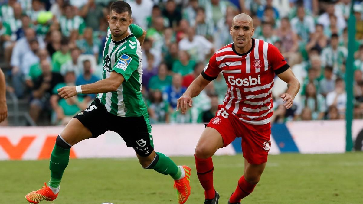 Oriol Romeu, en un partido contra el Betis