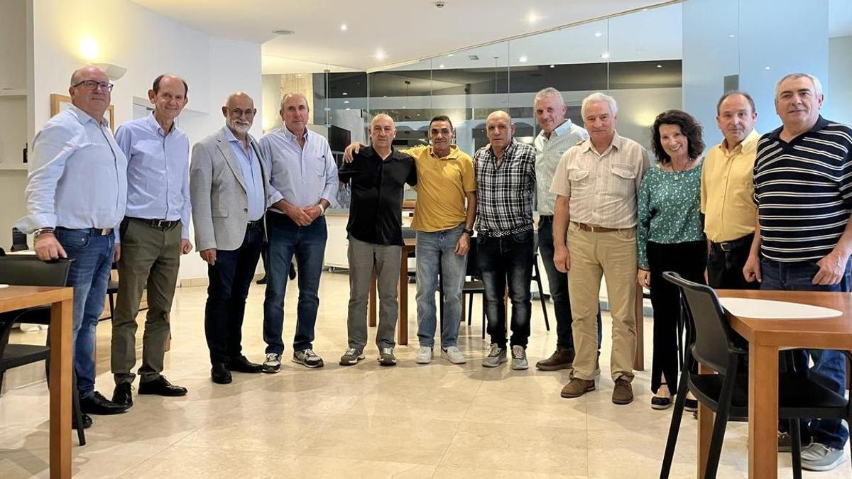 Homenaje a los nuevos jubilados de Medio Ambiente de Zamora en la fiesta del patrón, San Francisco de Asís