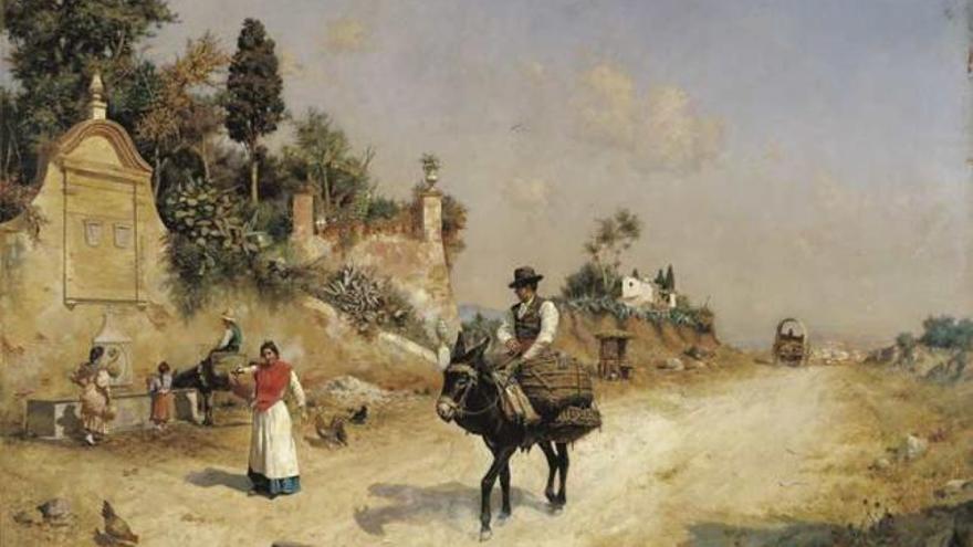 La fuente de Reding (1880-1885), de Guillermo Gómez Gil.