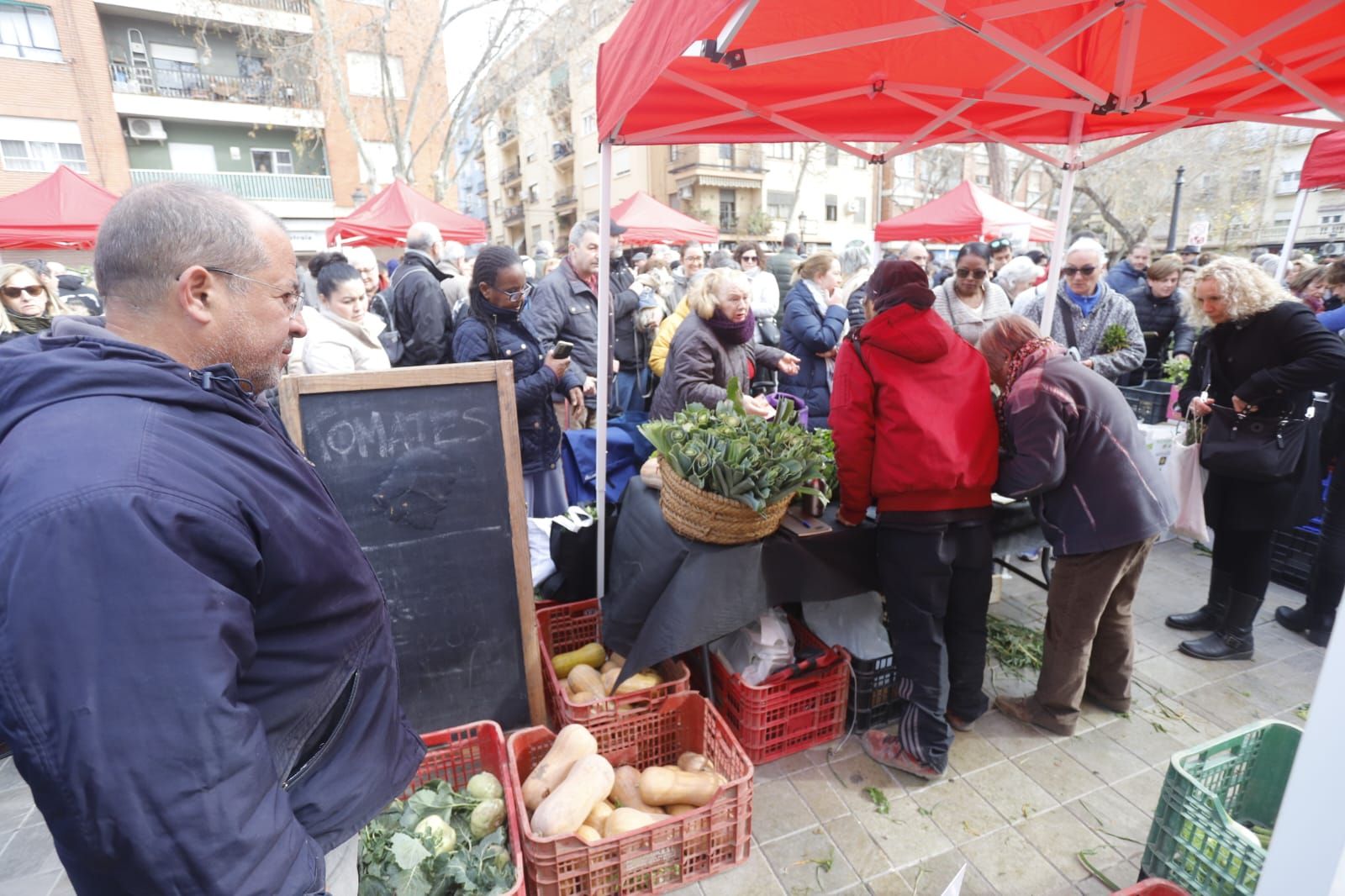 Mercado de proximidad en Patraix