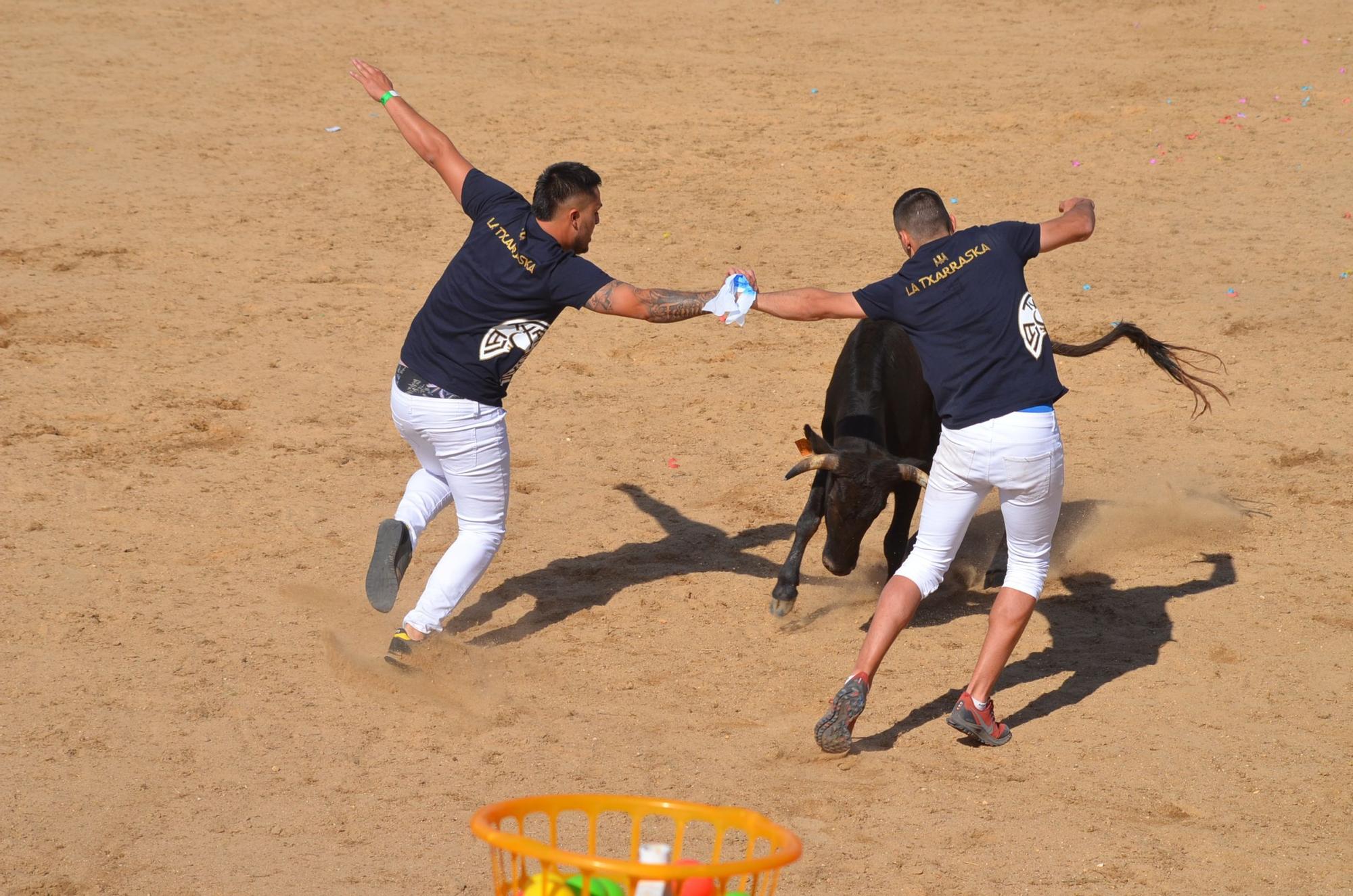 Fiestas del Toro en Benavente: Las mejores imágenes del "Juego de la NTE"