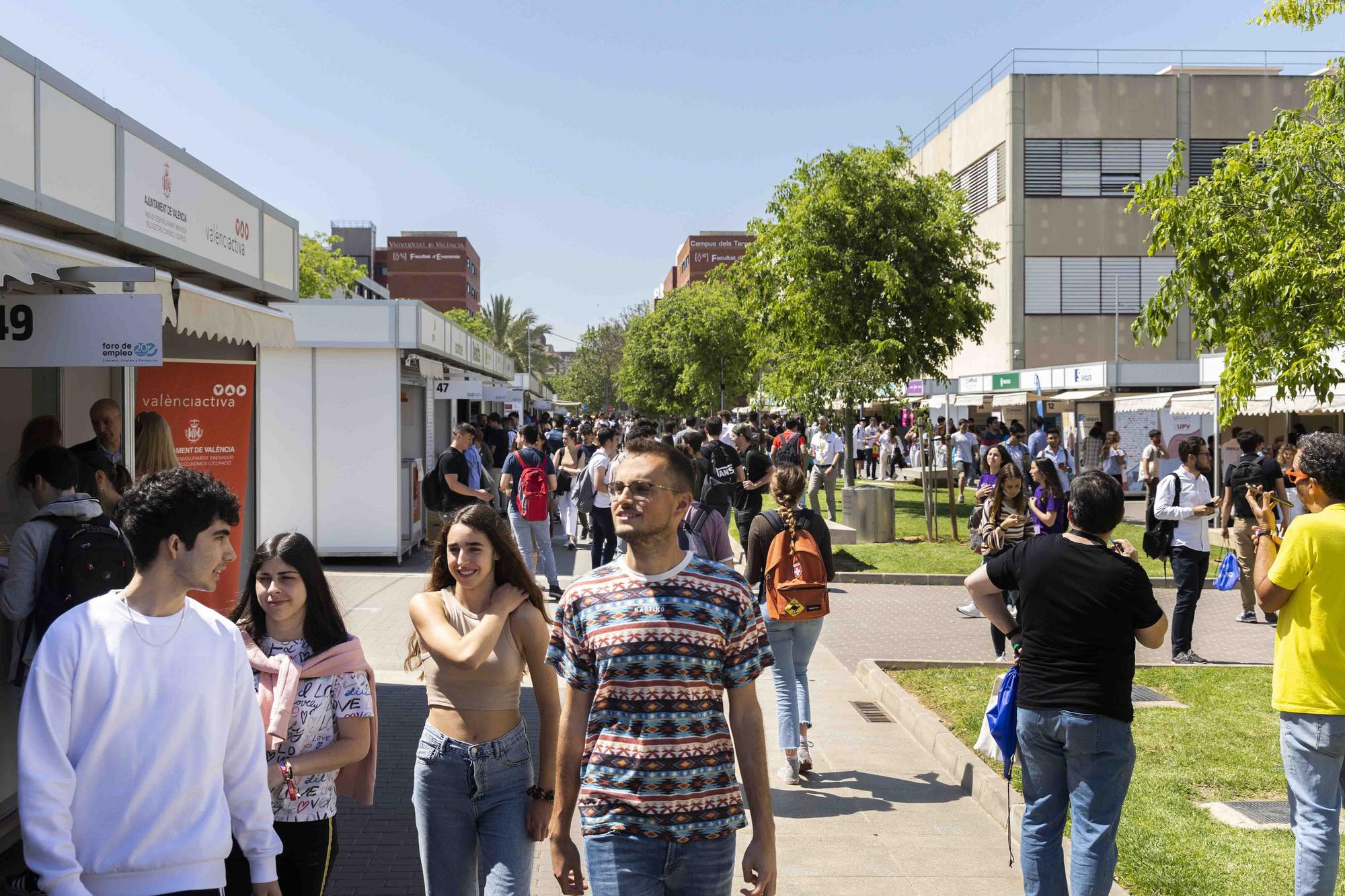 El 20 Foro de Empleo de la UPV, a rebosar