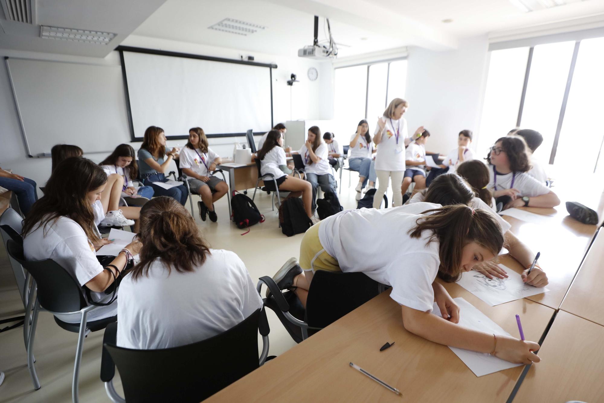 Galería de imágenes de los talleres estudiantiles celebrados en la UIB de Ibiza