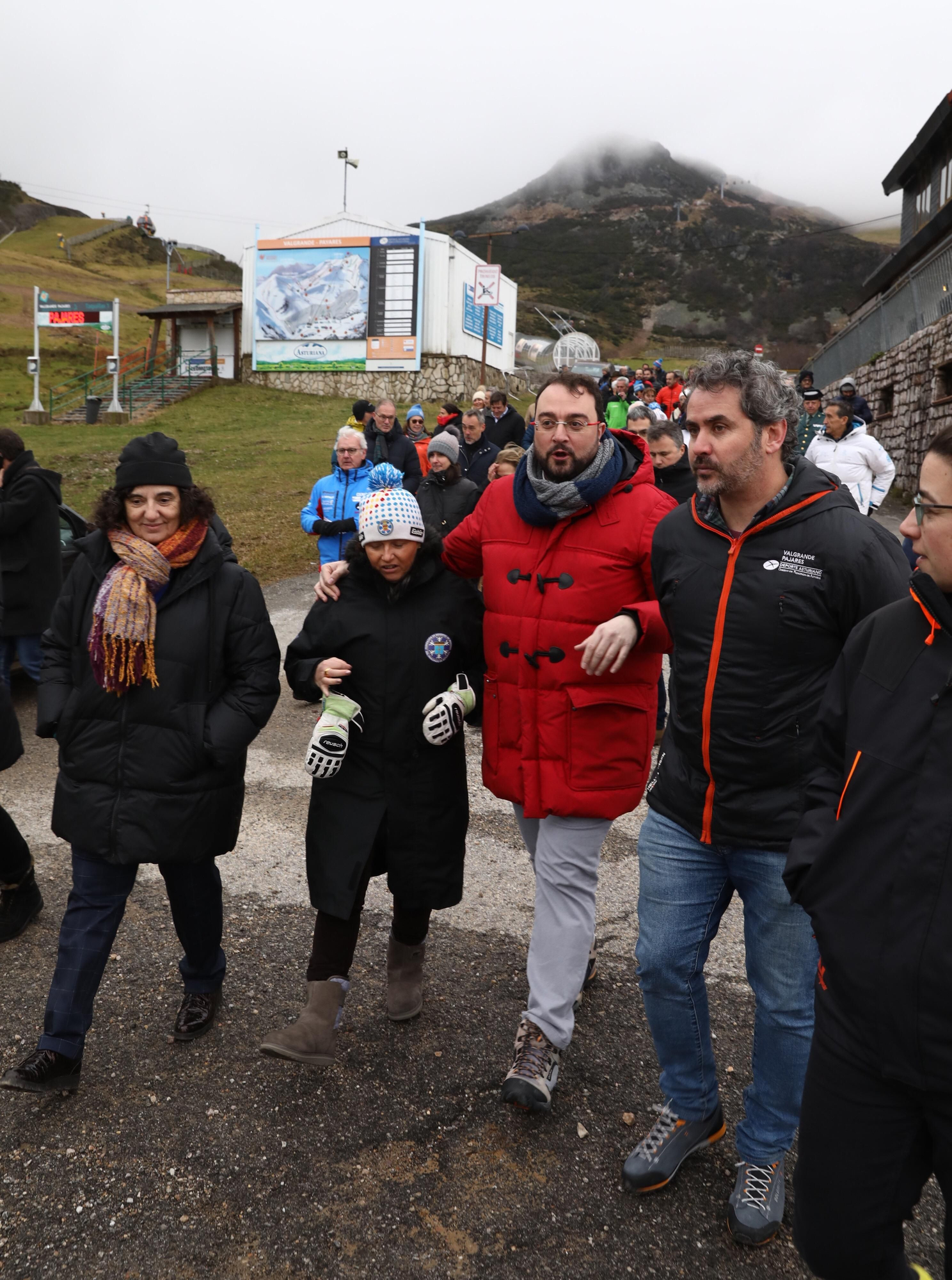 En imágenes: Así fue la inauguración de la telecabina de Pajares