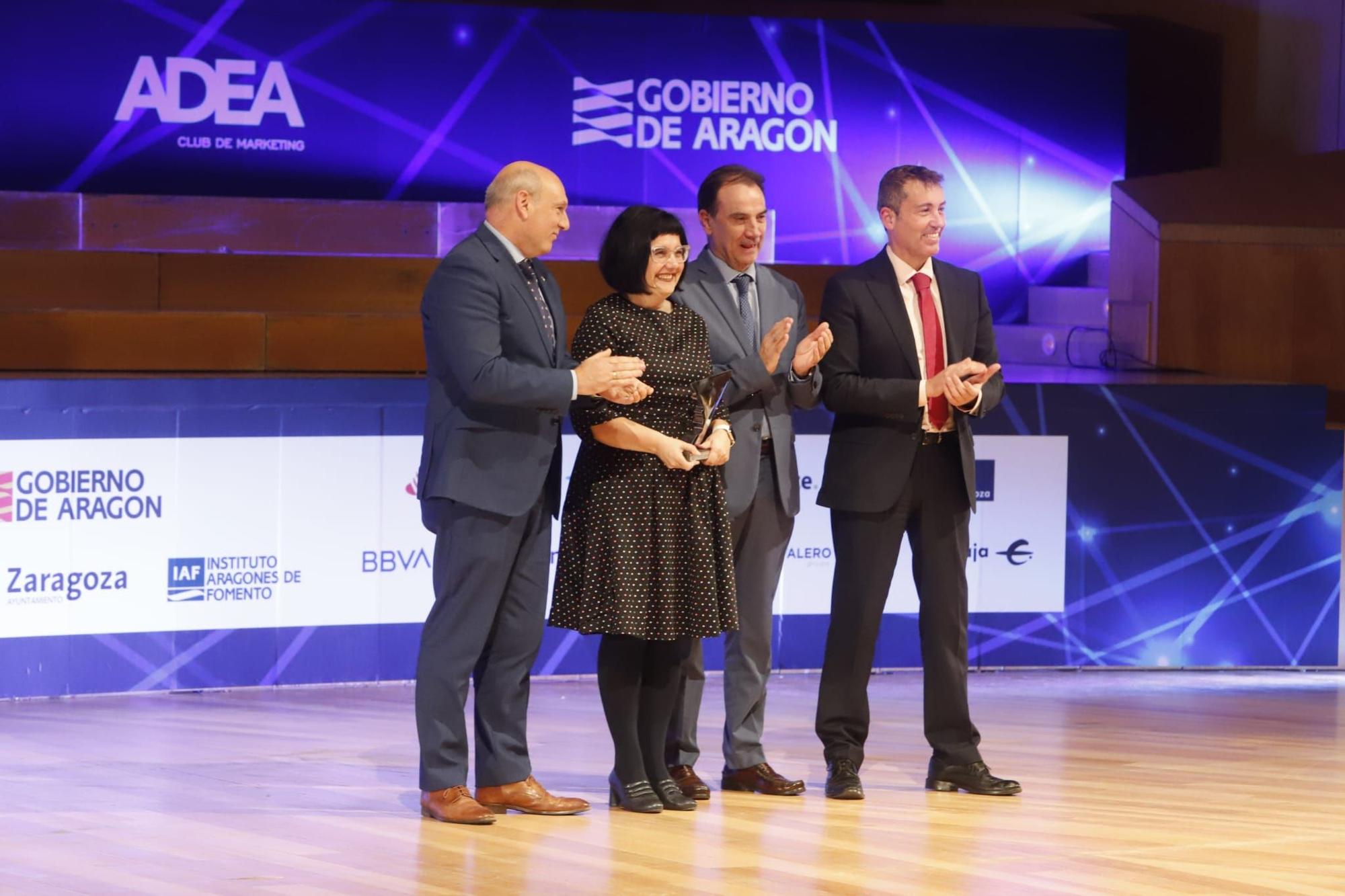 Convención anual de la Asociación de Directivos y Ejecutivos de Aragón (ADEA) en la sala Mozart del Auditorio