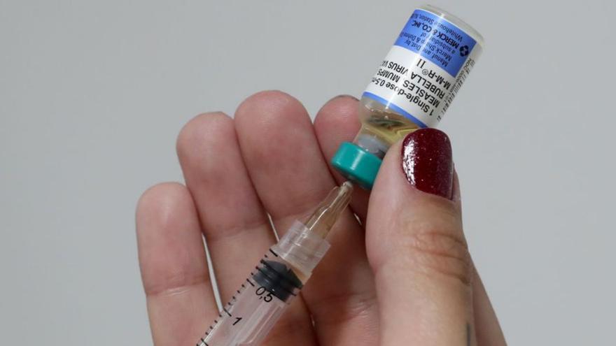Two cases of measles infection were discovered, the first since the emergence of the Corona virus