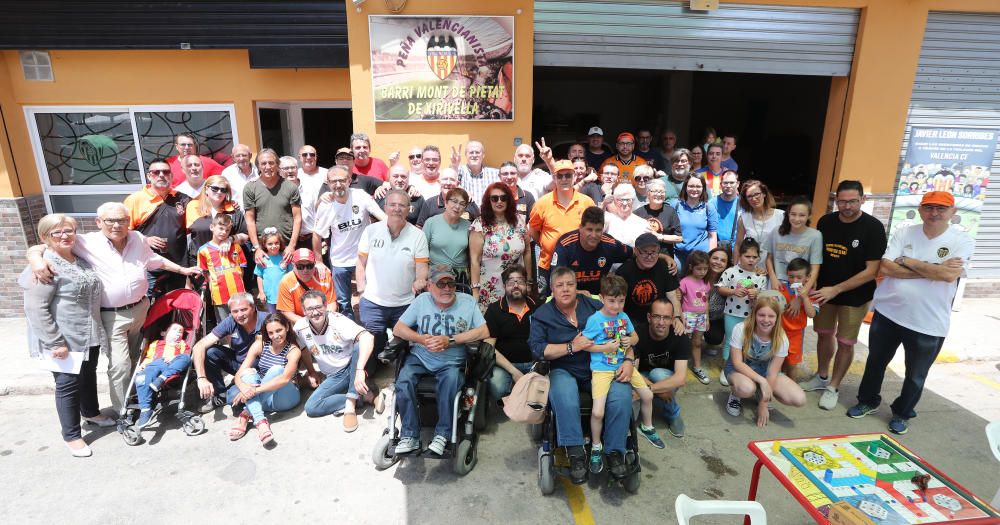 Gran fiesta de peñas del Valencia CF del sector 13