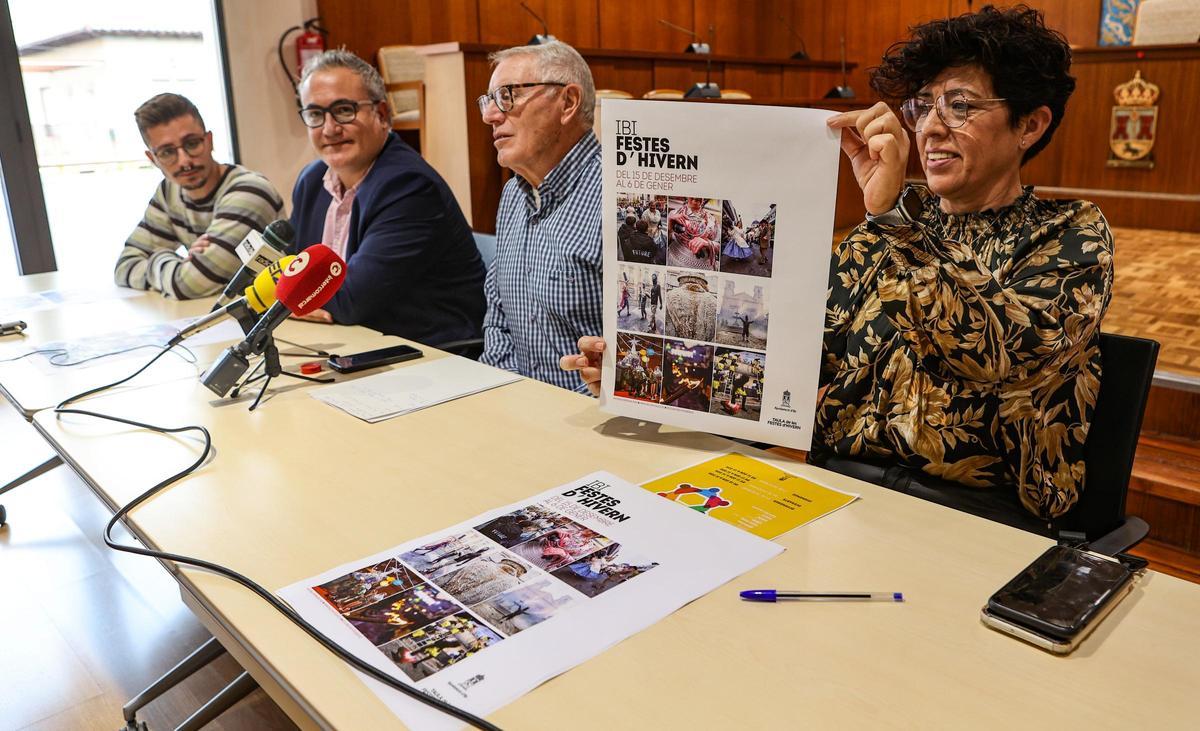 Presentación de los actos y el cartel de las Festes d'Hivern de este año.