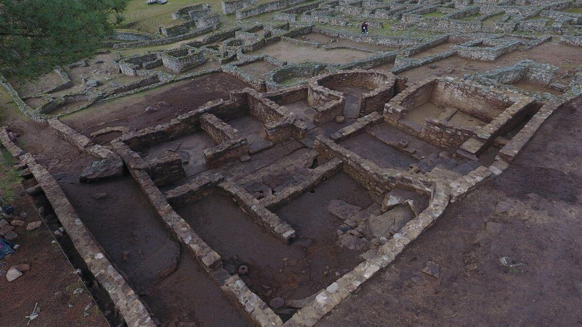 Yacimiento arqueológico de San Cibrao de Lás, en Ourense