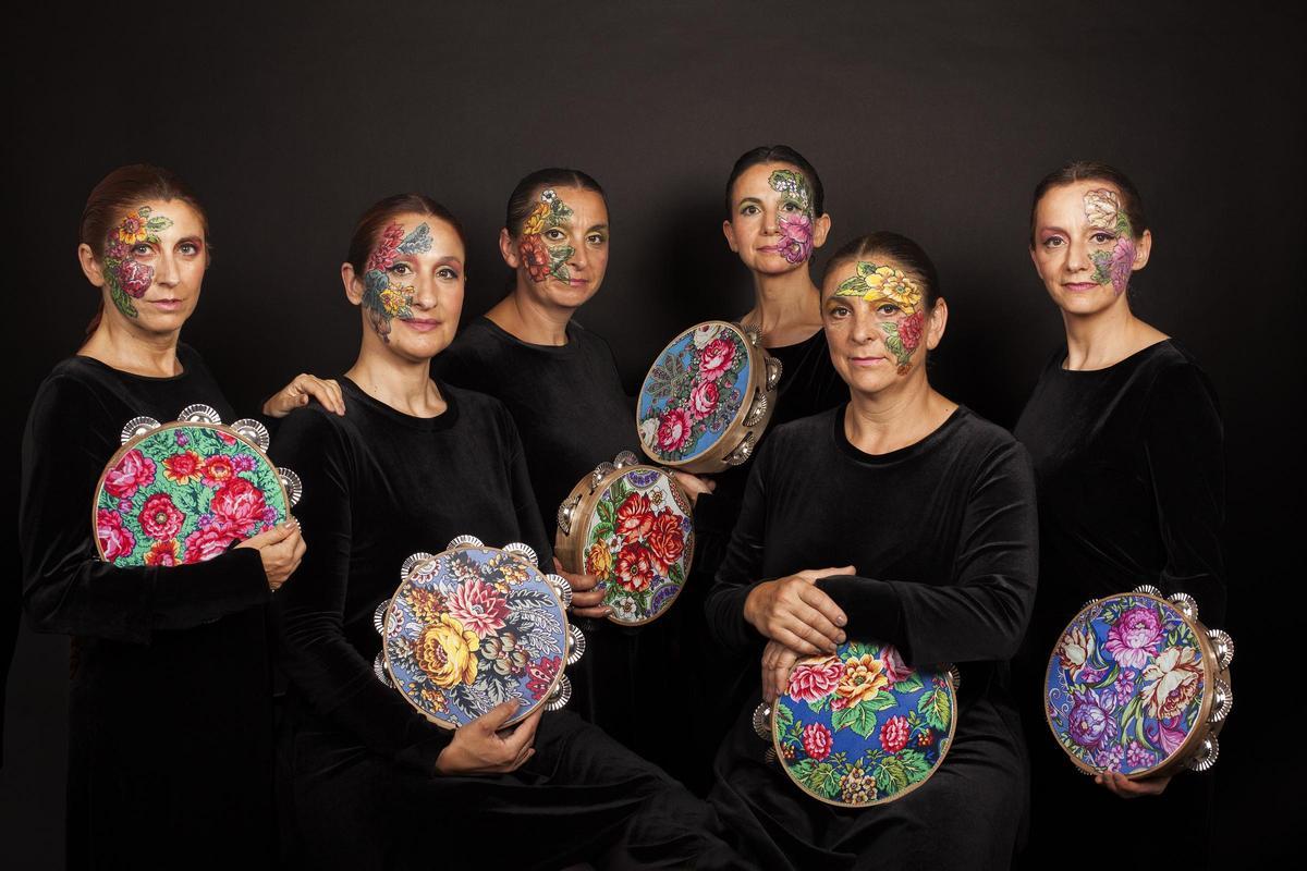 Las componentes de Leilía, premio honorífico de los Premios Martín Códax da Música.