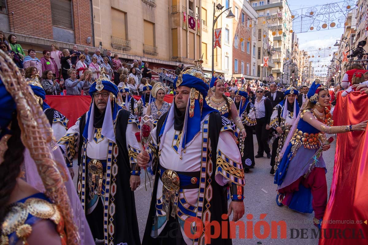 Procesión de subida a la Basílica en las Fiestas de Caravaca (Bando Moro)