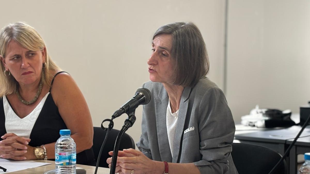 La directora de Cités Unies Liban, Houda Odeimi.