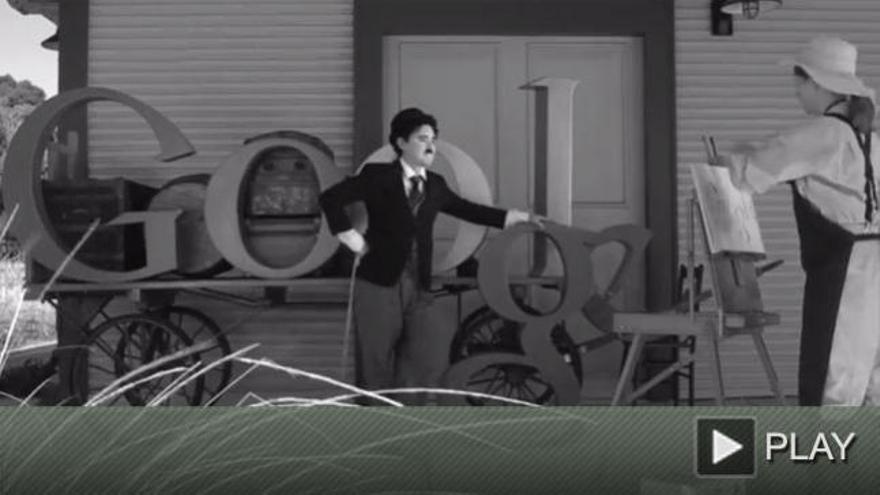 Google recrea los clásicos de Charles Chaplin