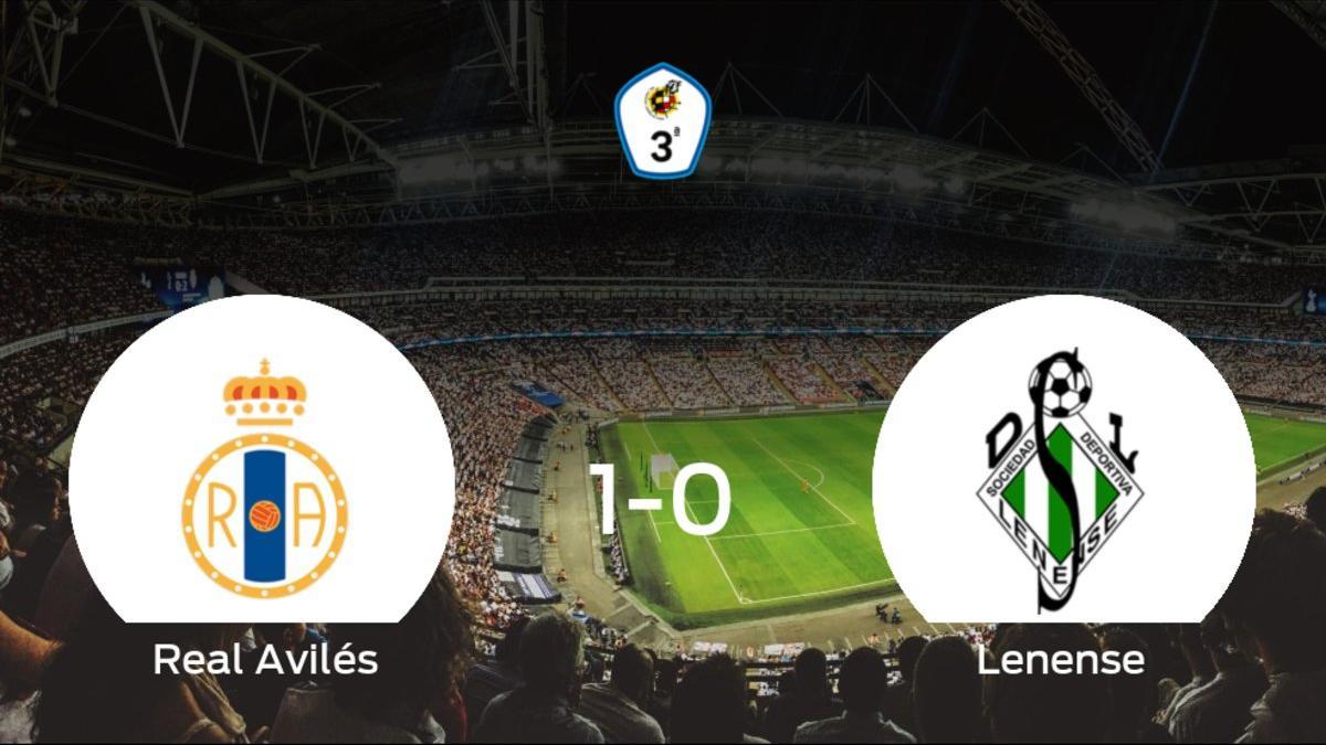 Tres puntos para el equipo local: Real Avilés 1-0 Lenense