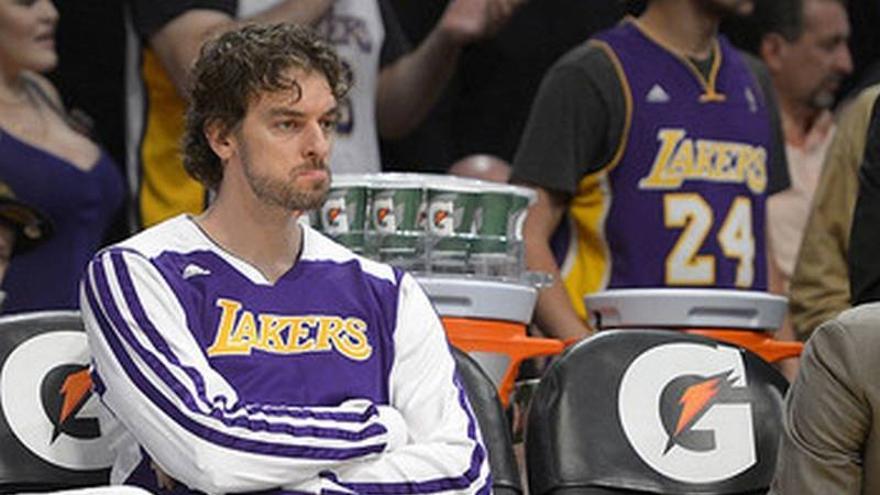 Gasol se someterá a una resonancia magnética del tobillo derecho