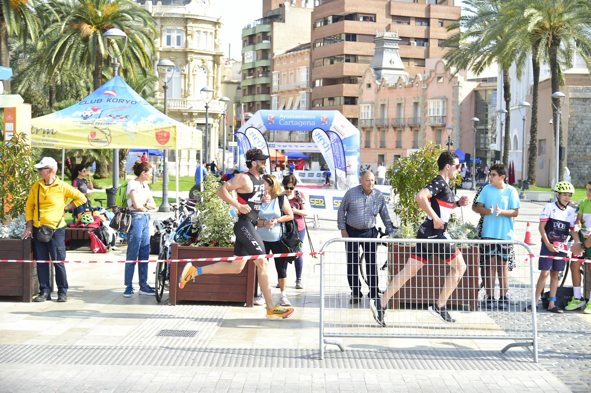 Las mejores fotos del Triatlón Ciudad de Cartagena 2023.