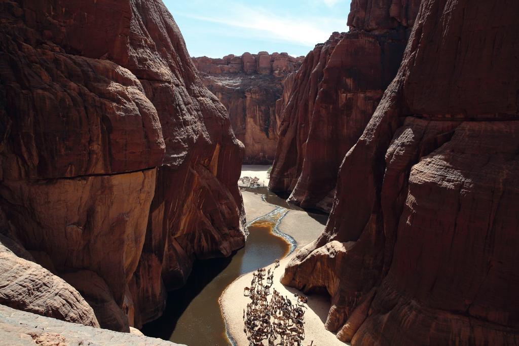 La Meseta de Ennedi, en Chad, es uno de los lugares que ha cautivado recientemente a Tony.