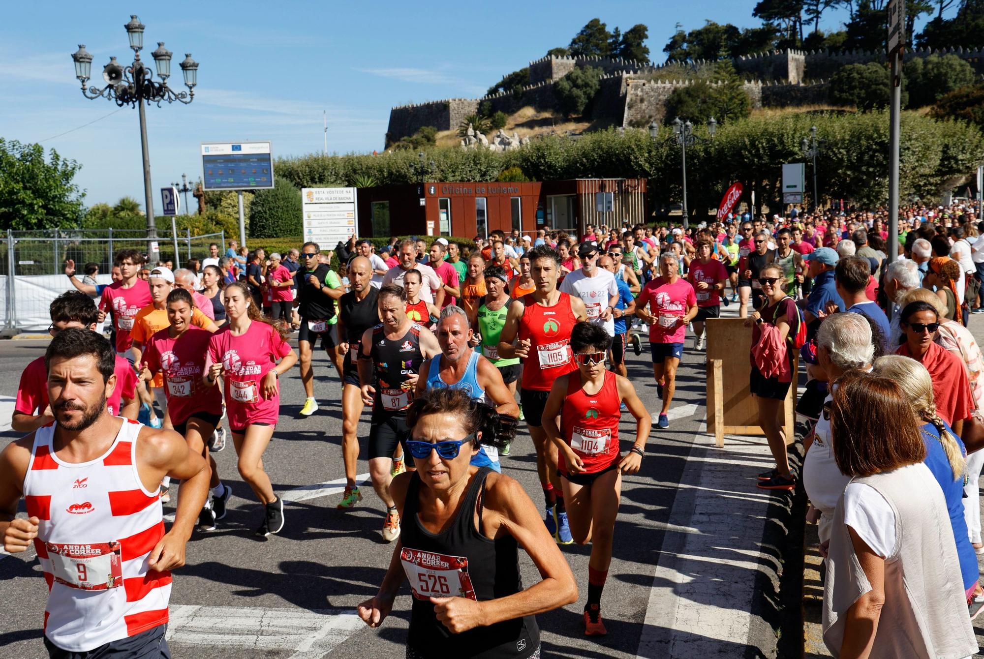 Baiona suda a ritmo de zapatilla y zumba