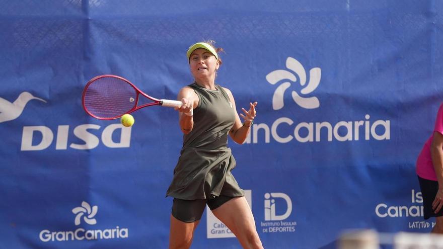 El ITF W100 DISA Gran Canaria Maspalomas ya tiene semifinales: Salkova, Pigossi, Cengiz y Curmi buscan la final