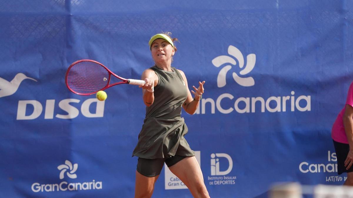 El ITF W100 DISA Gran Canaria Maspalomas 2026 ya conoce a sus cuatro semifinalistas.