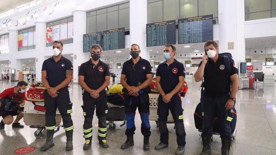 Bomberos del Consorcio de Málaga viajan a Beirut para encontrar supervivientes