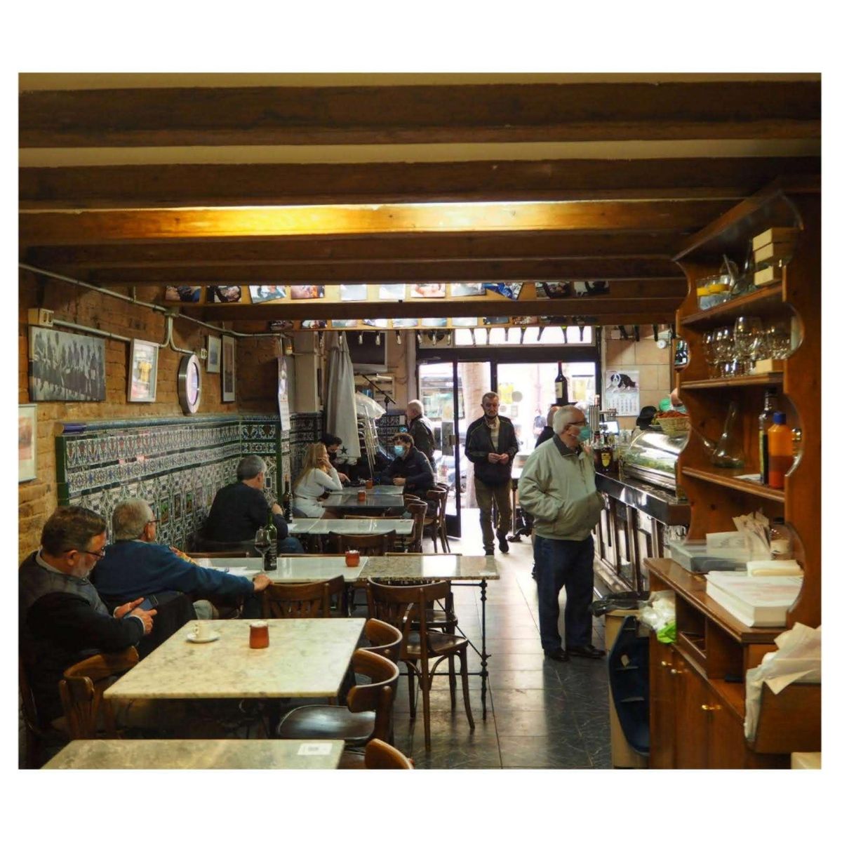 La Bodega d'en Rafel, en una imagen tomada durante la grabación del documental