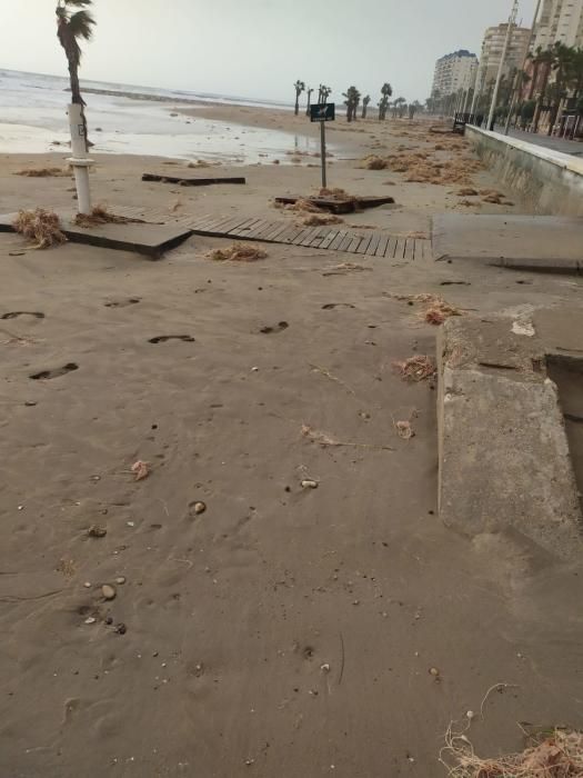 Daños por el temporal en El Campello