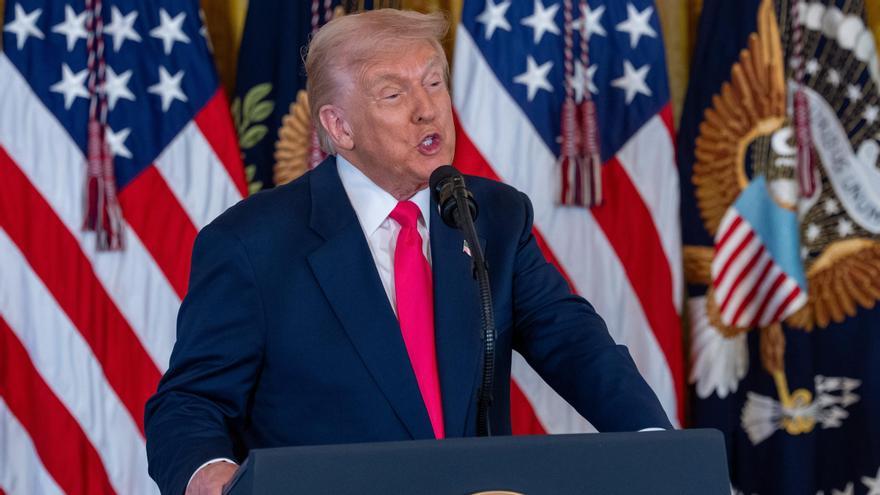 El presidente de EEUU, Donald Trump