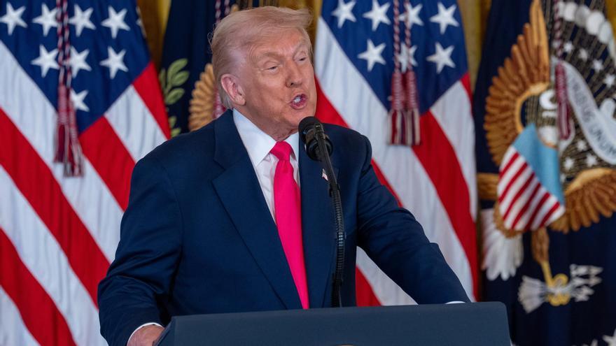 El presidente de EEUU, Donald Trump