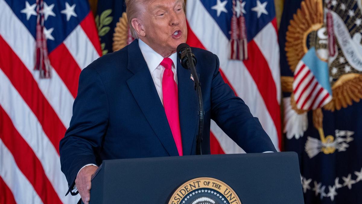 El presidente de EEUU, Donald Trump