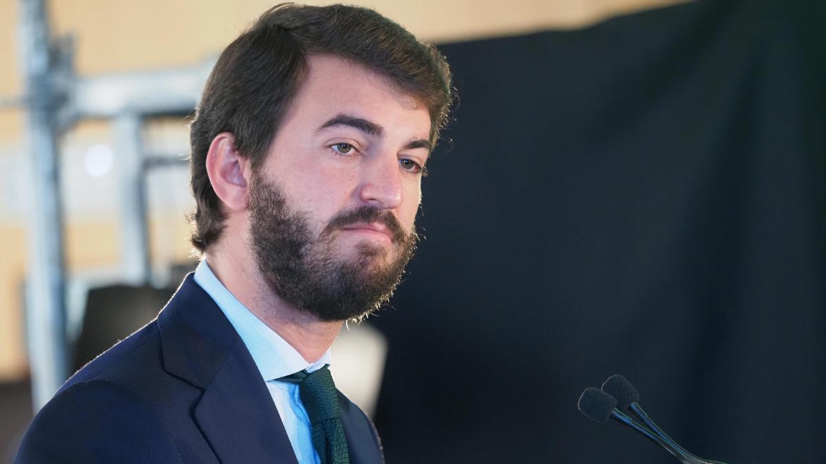 El candidato de VOX a la Presidencia de Castilla y León, Juan García-Gallardo.