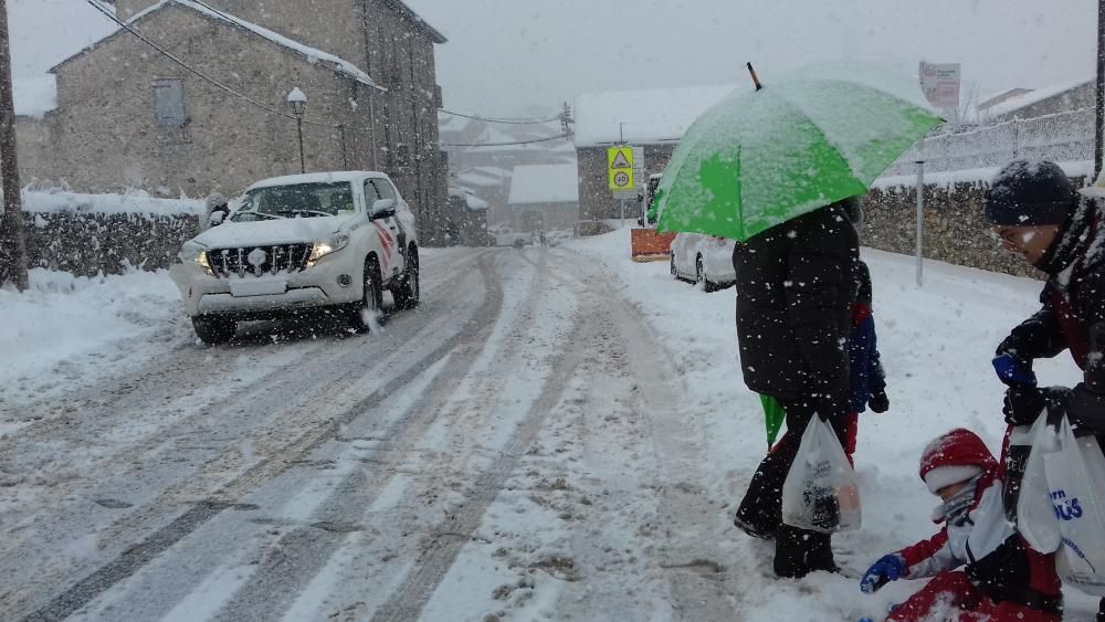 Nevada a la Cerdanya el 28 de gener