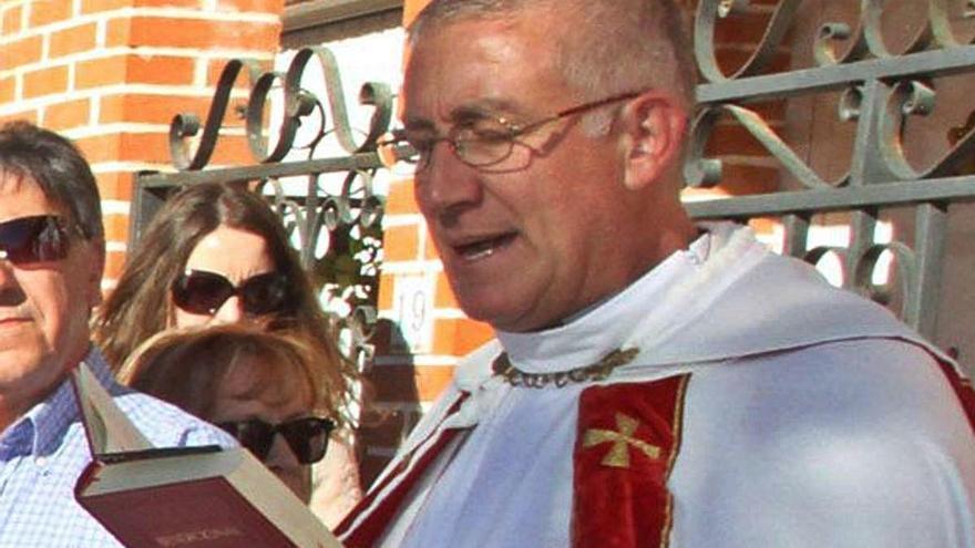 El sacerdote Florencio Gago.