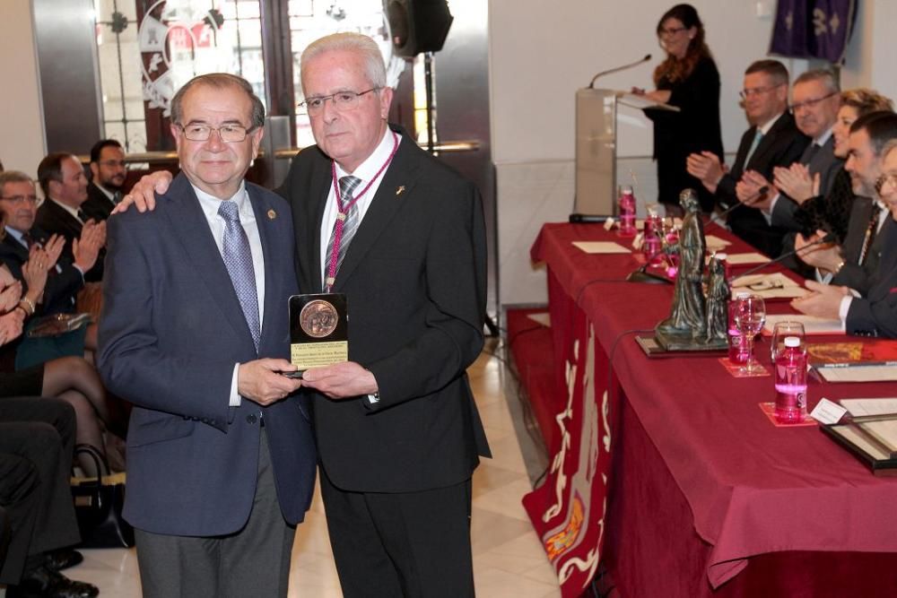 Proclamación y entrega de premios al Procesionista del Año de la Semana Santa de Cartagena