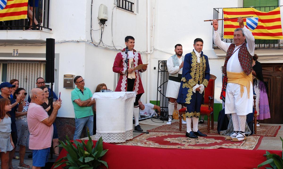 Galería de fotos de la recreación para conmemorar los 300 años de la independencia de Figueroles