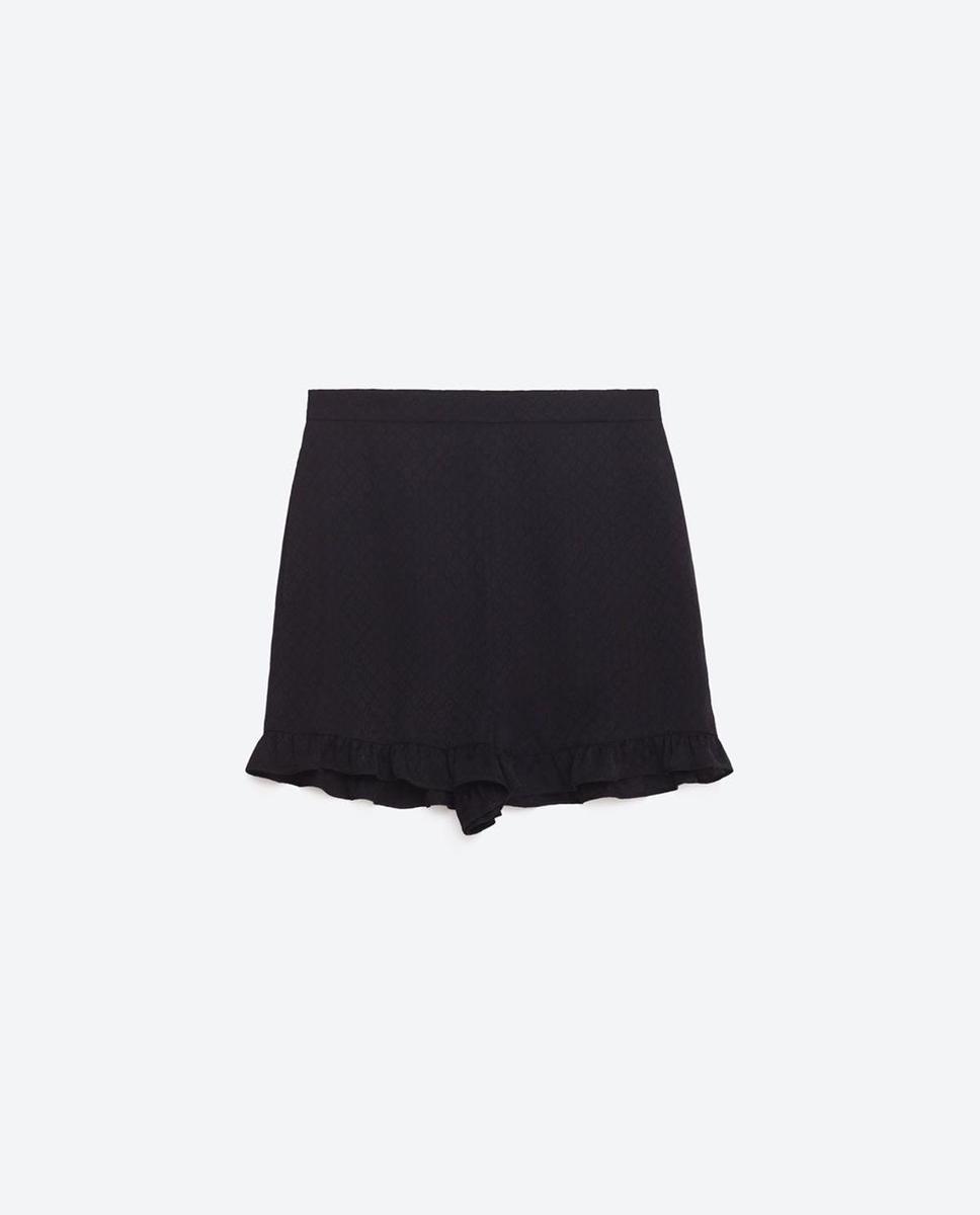 Short jacquard fluído, Zara