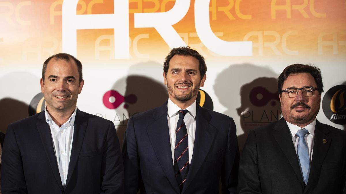 Albert Rivera en el encuentro anual de ARC Arquitectura en Cáceres